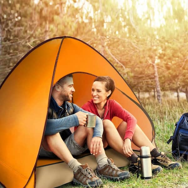 ITOPFOX 5.41 ft. x 4.92 ft. Pop Up Beach Tent Sun Shade