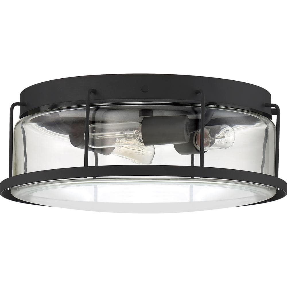 Landry Sphere-and-Stem 13" LED Ceiling Light in Brushed Nickel
