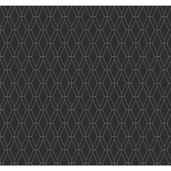 York Wallcoverings Ashford Geometrics Diamond Lattice Wallpaper