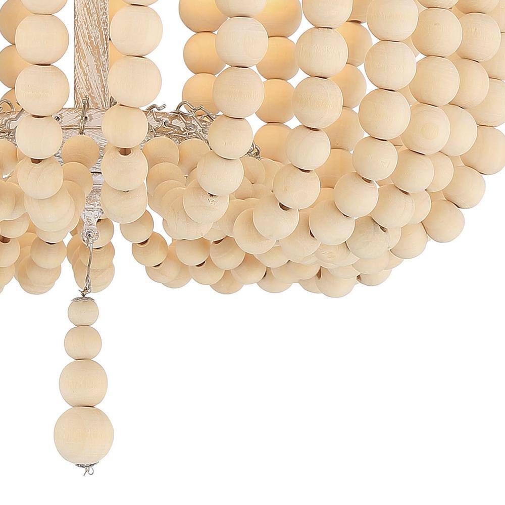 White and Gold Modern Vanity Flush Mount Light