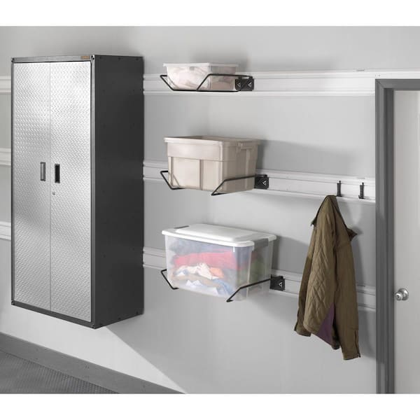 Garage Storage Bin Holder for GearTrack or GearWall