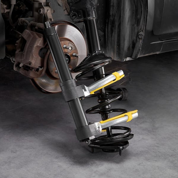 Strut Spring Compressor Set, Macpherson Strut Spring Compressor Kit, Fork Strut Coil Extractor Remover Tool