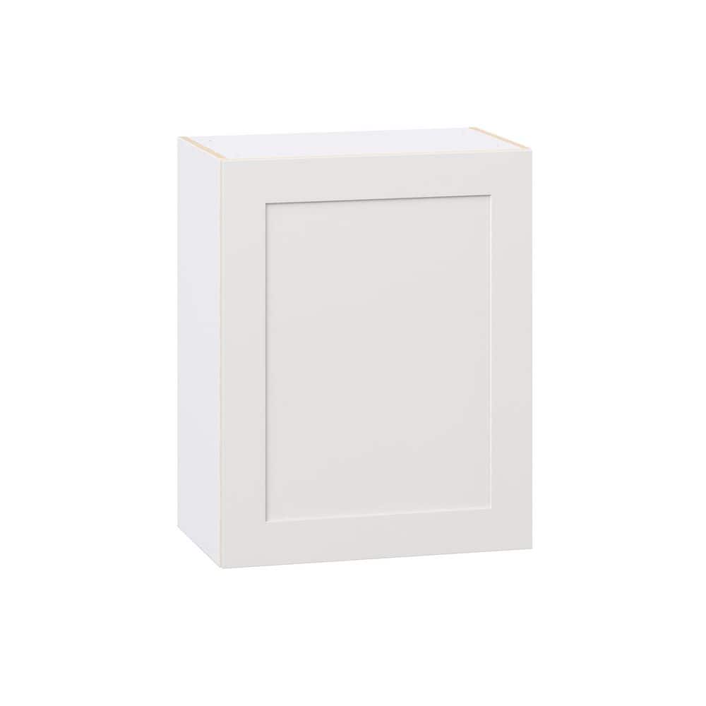 Roseland 24 in. W x 14 in. D x 30 in. H Assembled Shaker Wall Kitchen Cabinet in Warm White price history on PriceWatchPro