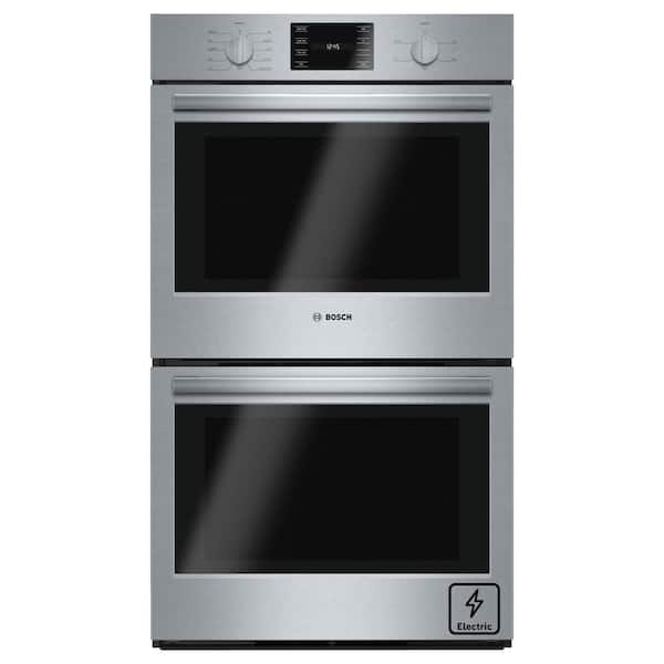 500 Series 30 in. Built-In Double Electric Wall Oven with European Convection and Self-Cleaning in Stainless Steel