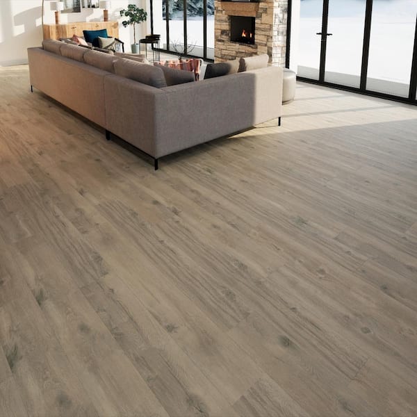 Stella Oak 22 MIL x 8.7 in. W x 48 in. L Click Lock Waterproof Luxury Vinyl Plank Flooring (20.1 sq. ft./case)