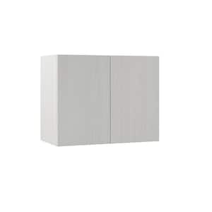 Designer Series Edgeley Assembled 30x24x15 in. Wall Kitchen Cabinet in Glacier
