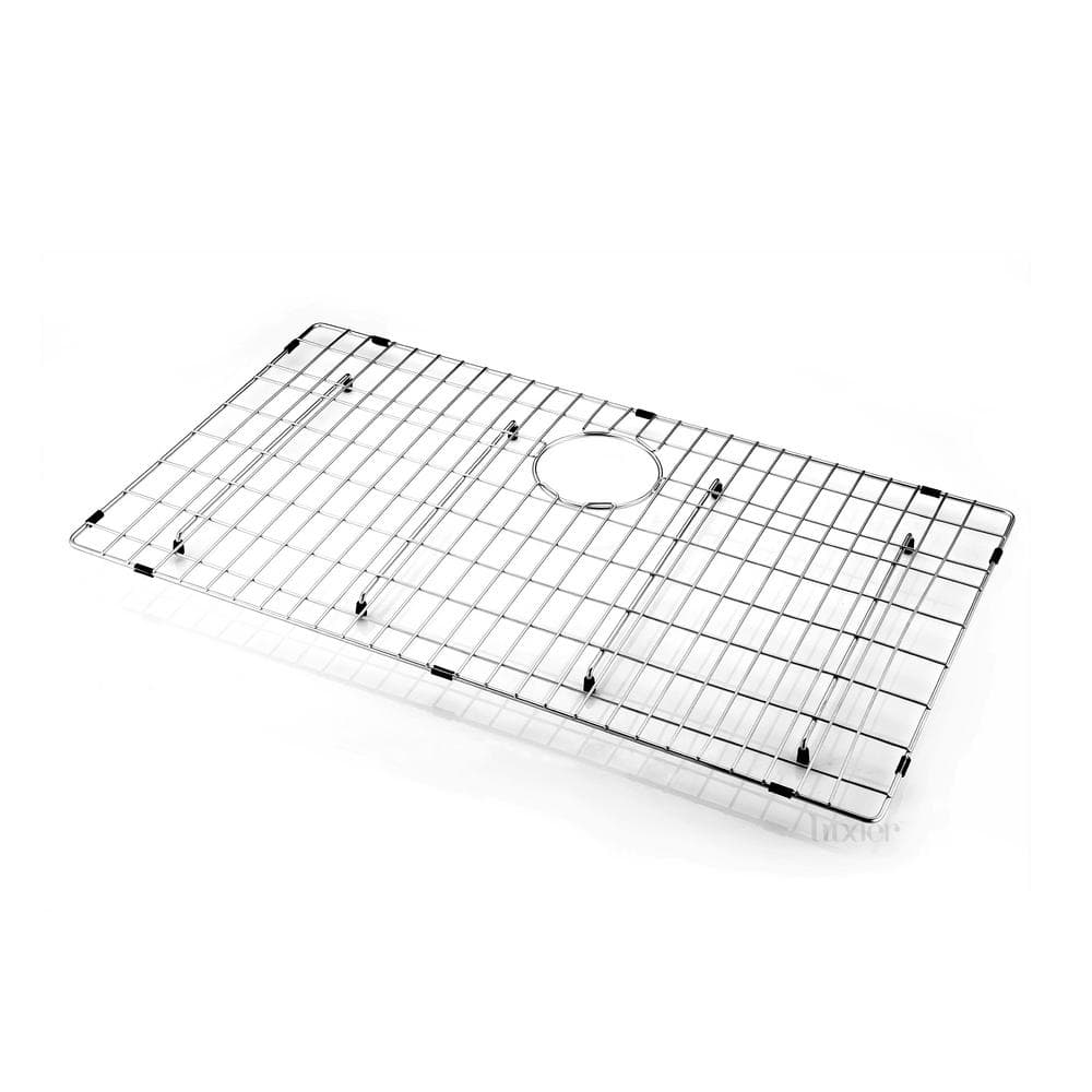 28" x 17" Stainless Steel Sink Grid with Rubber Feet