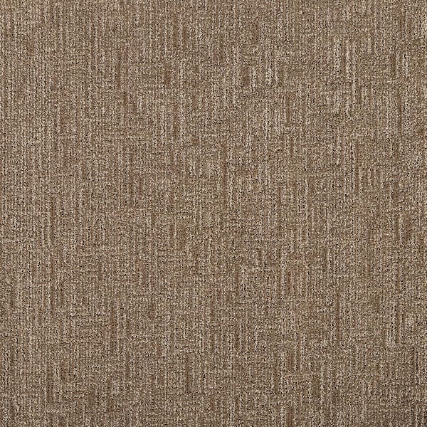 Lifeproof with Petproof Technology Crystal Cavern - Vivid-Brown 12 ft. 45 oz. Triexta PET Pattern Installed Carpet