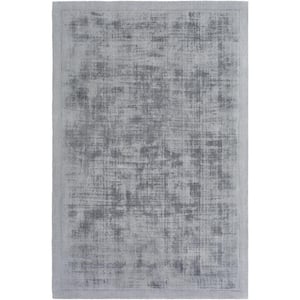 Silk Route Rainey Charcoal 4 ft. x 6 ft. Indoor Area Rug