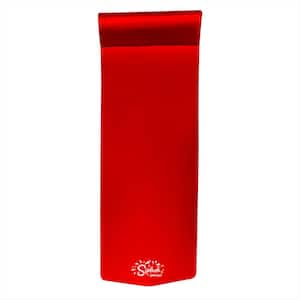 Splash Red 1.25 in. Thick Foam Swimming Pool Float Lounger Mat, Red