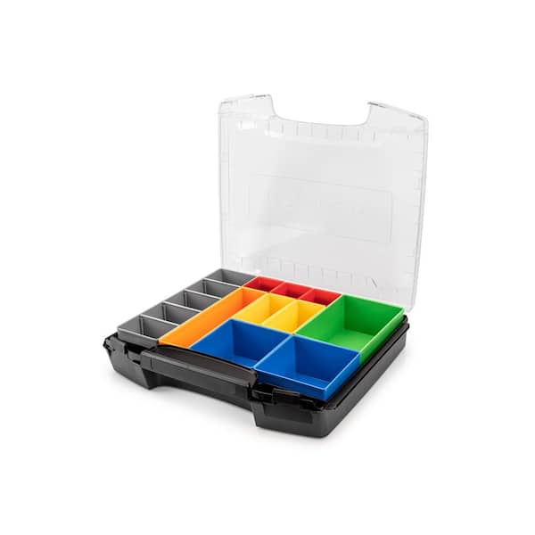 TEKTON Lidded Drawer (i-BOXX) with 10-Piece Organizer Bin Set (Up to 14 Compartments)