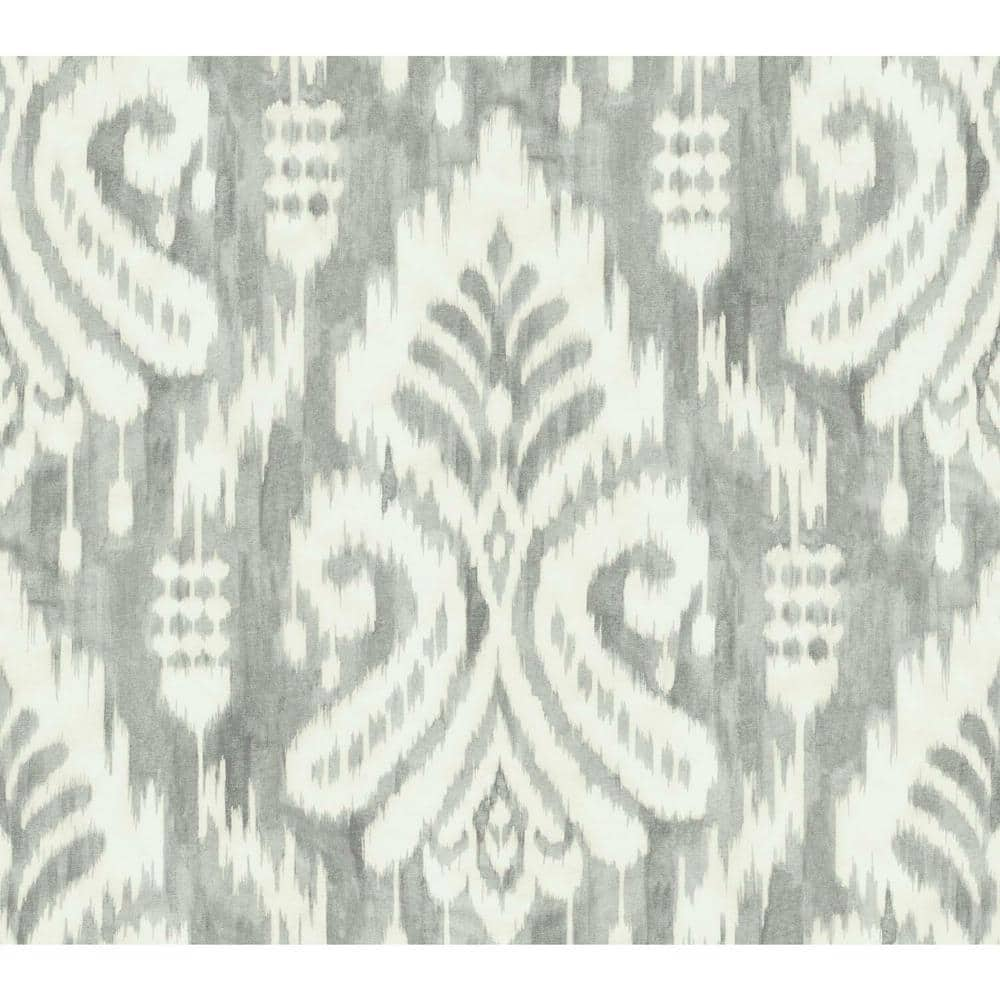 York Wallcoverings 60.75 sq. ft. Hawthorne Ikat Wallpaper TC2643 - The ...