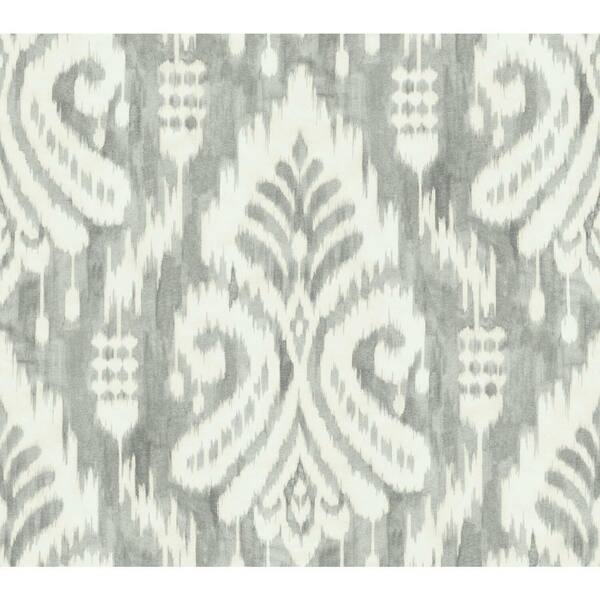 York Wallcoverings 60.75 sq. ft. Hawthorne Ikat Wallpaper