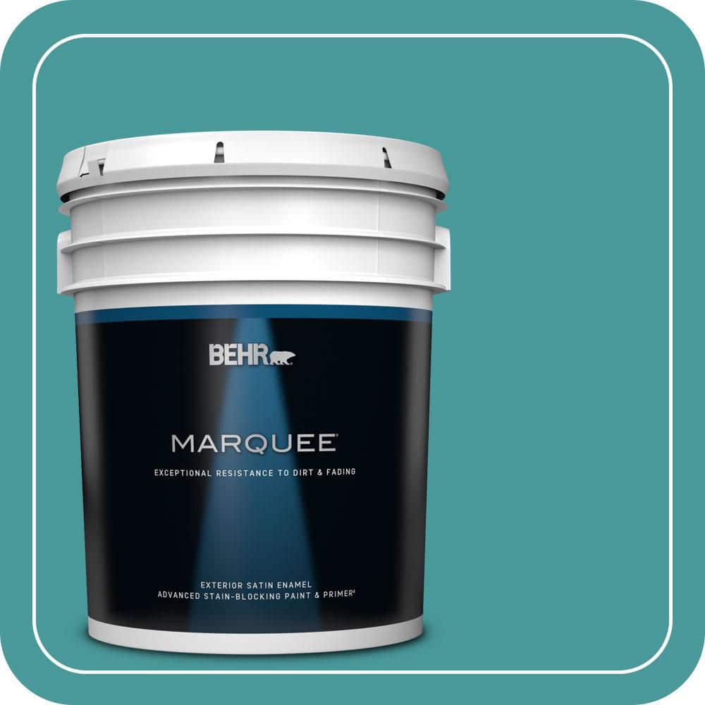 5 gal. #510D-6 Aquatic Green Satin Enamel Exterior Paint & Primer price history on PriceWatchPro