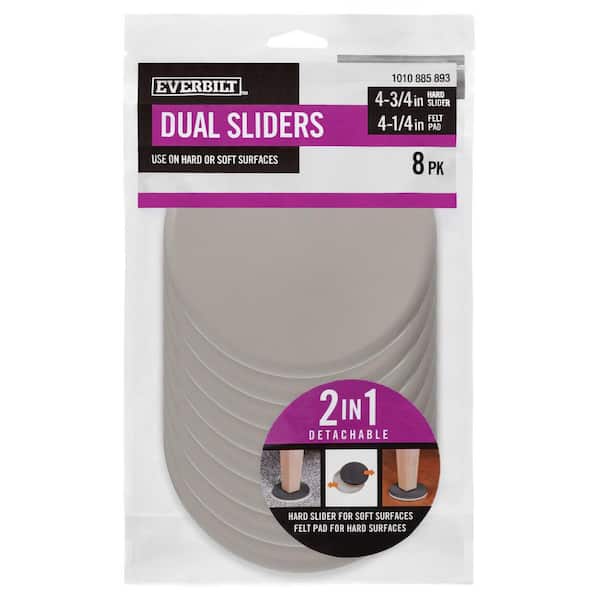 4-3/4 in. 2-in-1 Furniture Mover (8-Pack)
