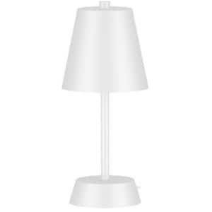 11 in. LED white cordless desk lamp 1 pack