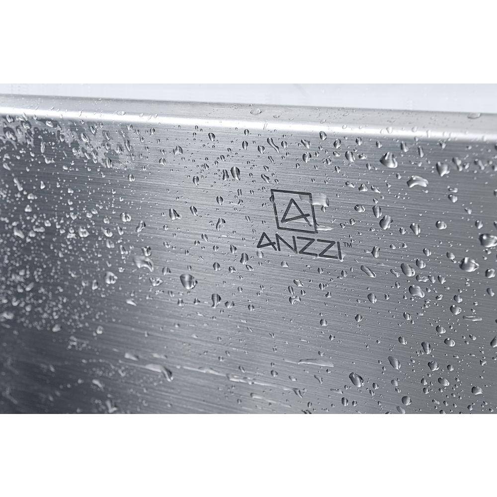 Elysian 36'' Stainless Steel Farmhouse Double Bowl Kitchen Sink