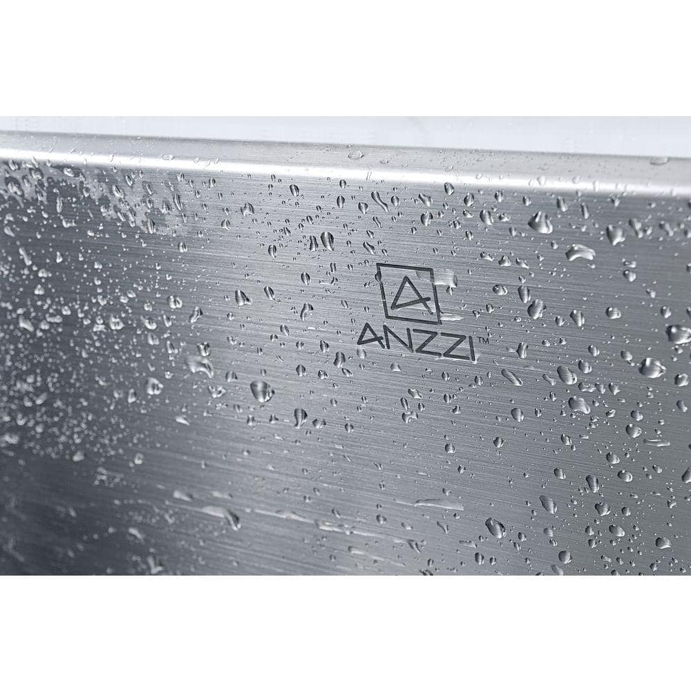 Moore 32'' Double Bowl Stainless Steel Undermount Kitchen Sink