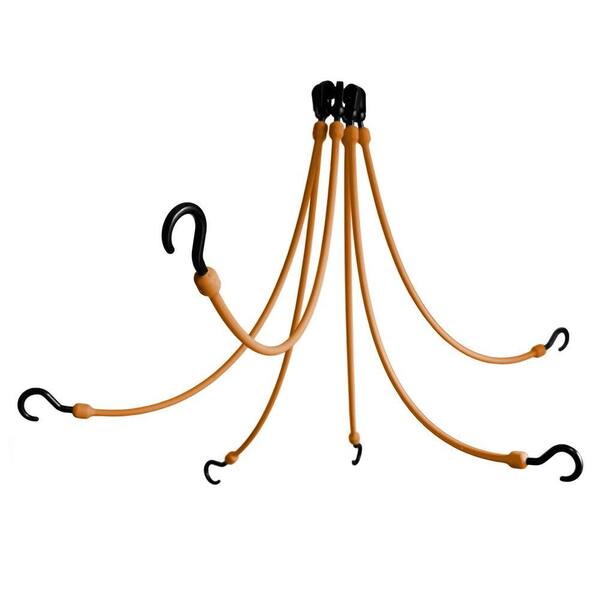The Perfect Bungee 24 in. Polyurethane Flex Web with Six Arms in Tan-DISCONTINUED