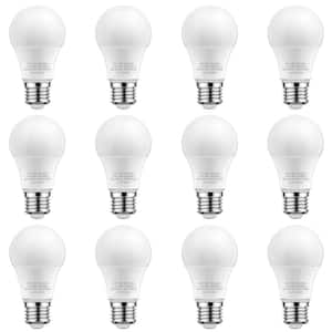 100-Watt Equivalent E26 A19 Medium Base Non-Dim Grow Light Bulbs, Grow Lights for Indoor Plants Full Spectrum (12-Pack)