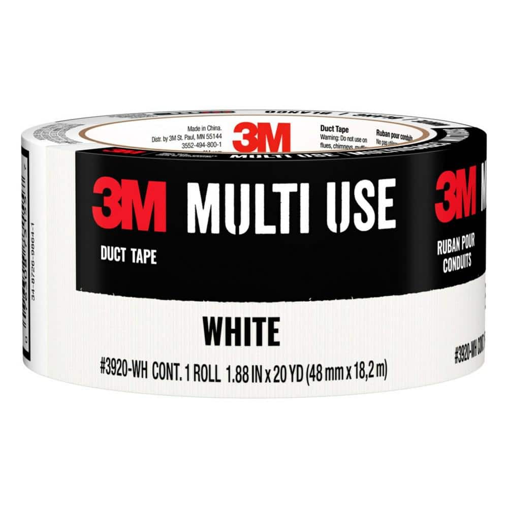 White Duct Tape 1.88-in x 30 Yard(s) (6-pack) 6025001