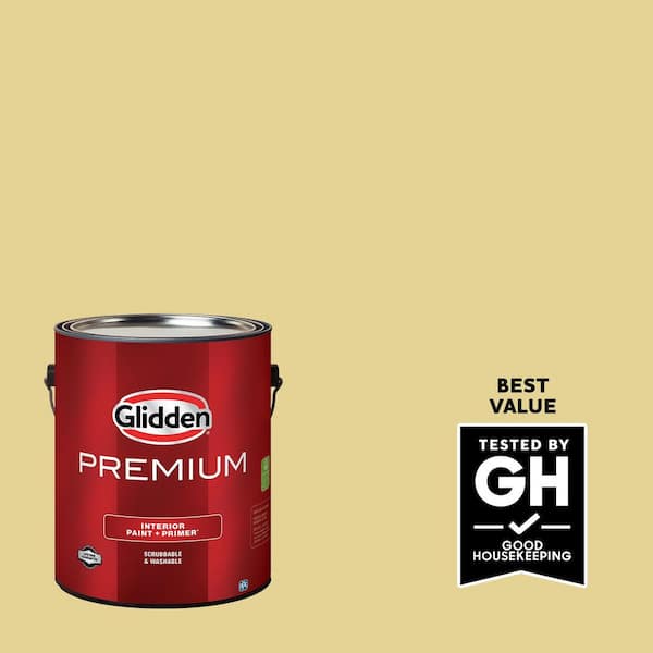 Glidden Premium 1 gal. PPG1108-4 Wayward Wind Eggshell Interior Paint