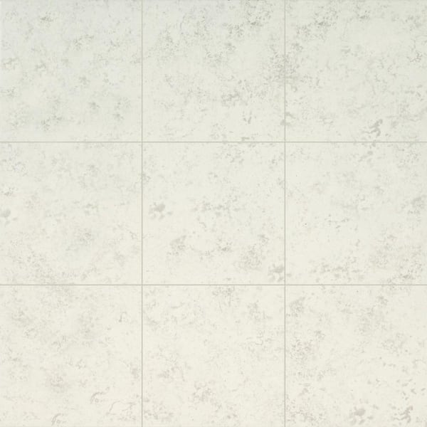 TrafficMaster Baja White 12 in. x 12 in. Matte Ceramic Floor and Wall Tile (1 sq. ft./Each)