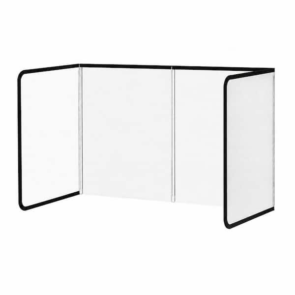 Foldable 4-Sided Stainless Steel Grease Splatter Guard for Stove, Frying Pan and Backsplash Protection