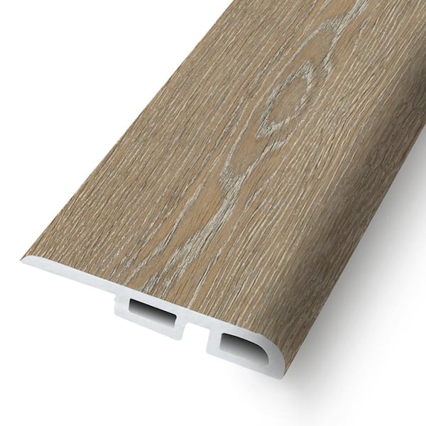 ASPEN FLOORING Waterproof Rigid Core Flush Reducer in the color Drift 0.27 in. T x 1.69 in. W x 94 in. L
