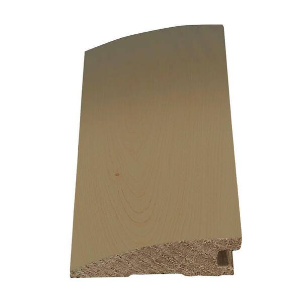 Bruce Nature of Wood Platinum Dark Brown 0.75-in T x 1.5-in W x 78-in L Solid Wood Reducer