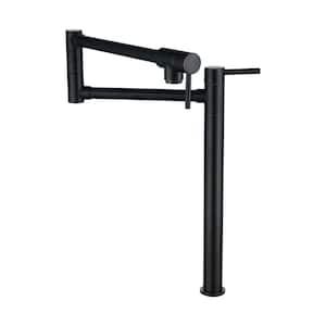 Deck Mount Pot Filler Faucet with 2-Handle in Oil Rubbed Bronze