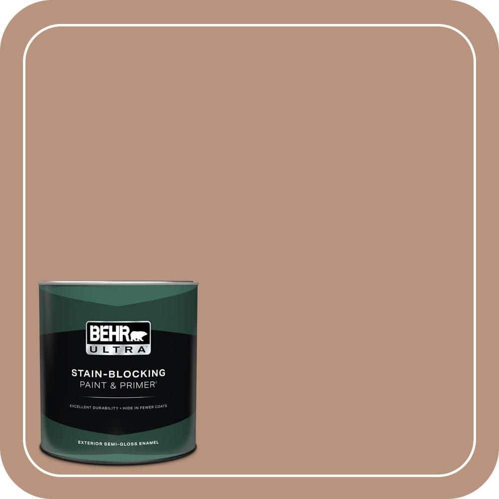 1 qt. #MQ1-59 Caramel Cream Semi-Gloss Enamel Exterior Paint & Primer price history on PriceWatchPro