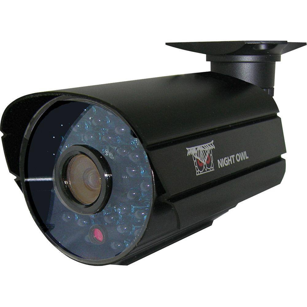 Night Owl Wired Indoor/Outdoor 600 TVL Hi-Resolution Security Camera ...