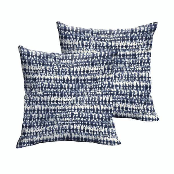 1101design Indigo Graphic Outdoor Knife Edge Throw Pillows 2 Pack Hd444801sp The Home Depot 