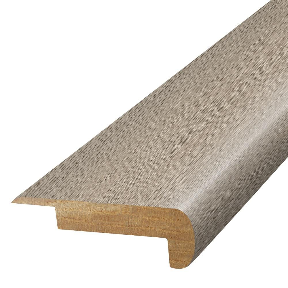 Stargazer 0.75 in. T x 2.37 in. W x 78.7 in. L Textured Wood Look Laminate Moulding/Trim Stair Nose Molding price history on PriceWatchPro