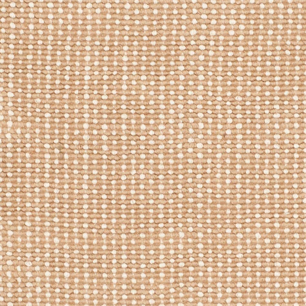 Ivory Beige Handmade Jute Square Area Rug, 8' x 8'