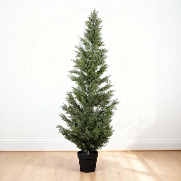 5 ft. Artificial Cypress Tree UV Resistant, Artificial Cedar