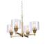 Hampton Bay Oron 3-Light Gold Linear Island Pendant Hanging Light ...