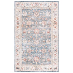 Arizona Green/Beige 9 ft. x 12 ft. Machine Washable Transitional Garden Area Rug