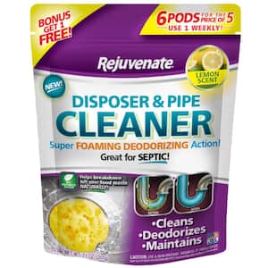 Lemon Scent Disposer and Pipe Cleaner (6-Pack)
