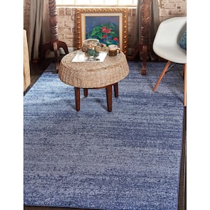 Del Mar Lucille Navy Blue 9' 0 x 12' 0 Area Rug