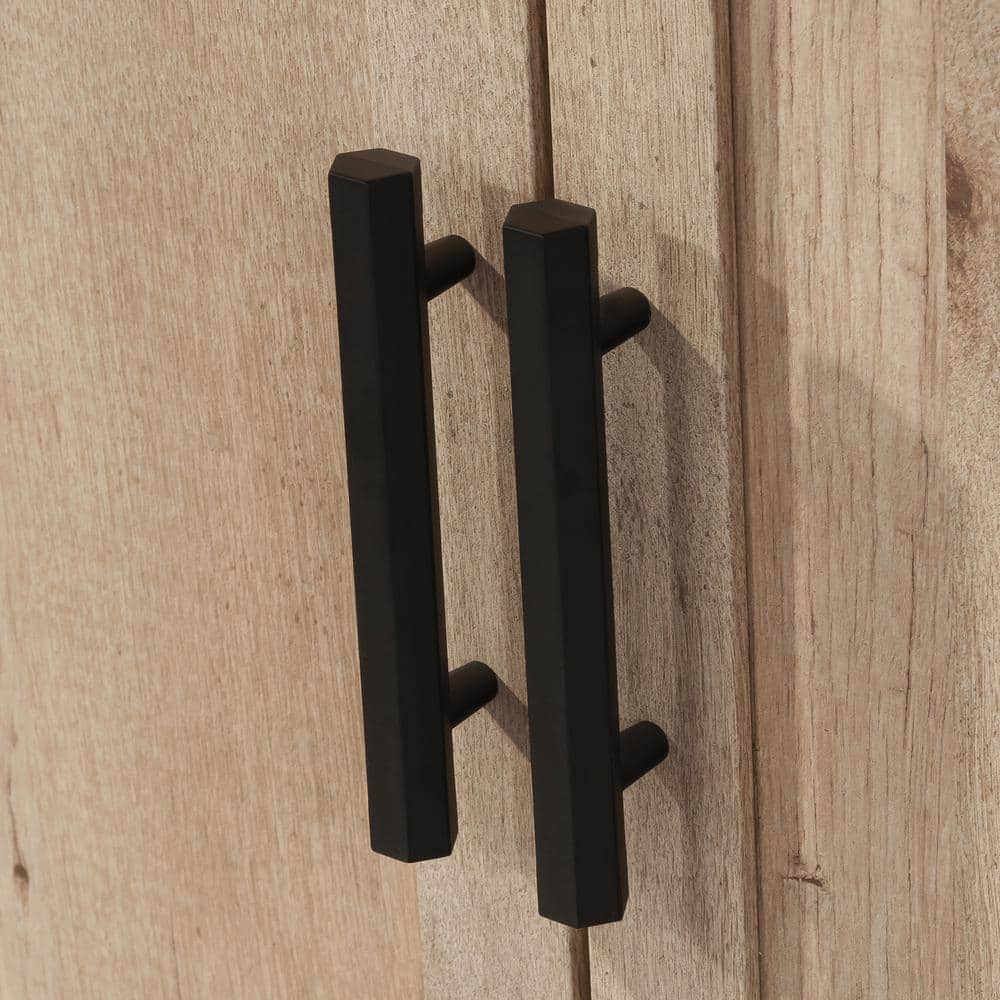 Aspen Post Prime Oak 2-Door Storage Cabinet with Adjustable Shelves