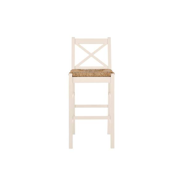 rush seat bar stools with backs