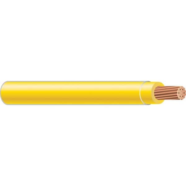 1000 ft. 8 Yellow Stranded CU SIMpull THHN Wire