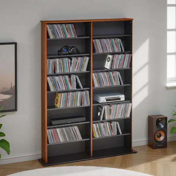 Have a question about Prepac Cherry and Black 2-Column Tall