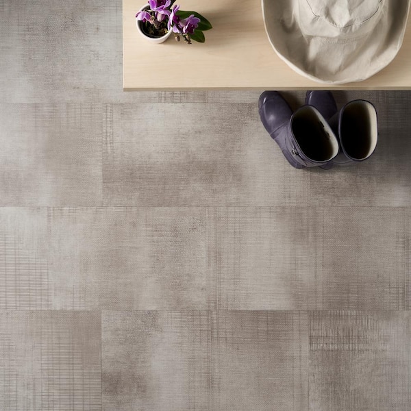 Take Home Sample - Lungo Teak Beige 20 MIL x 6 in. W x 12 in. L Click Lock Fabric Look Waterproof Luxury Vinyl Tile