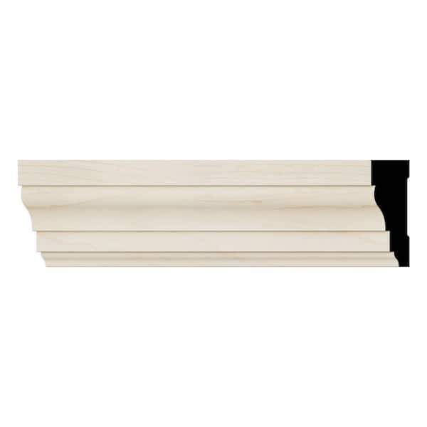 WM366 0.69 in. D x 2.25 in. W x 96 in. L Wood (Maple) Colonial Casing Moulding