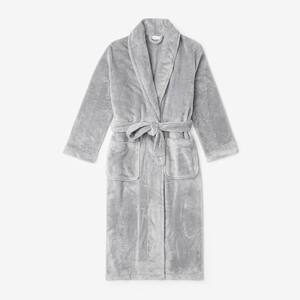 Company Plush Family Men's XX-Large Light Gray Robe