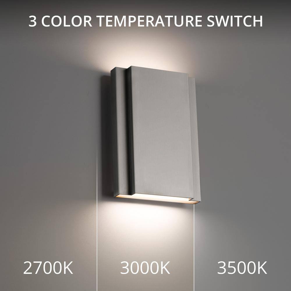 Layne Brushed Nickel LED Wall Sconce with Dimmable Feature