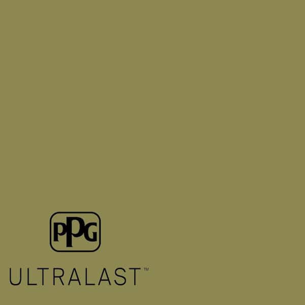 PPG UltraLast 1 qt. #PPG1114-6 Bronze Green Matte Interior Paint and Primer